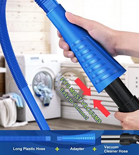 Sealegend 2 PCS Dryer Vent Cleaner Kit, Dryer Lint Vacuum Attachment&Brush - Image 3