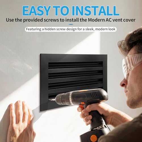 16x8 Modern AC Vent Cover, Decorative Air Vent Register Grille - Image 4