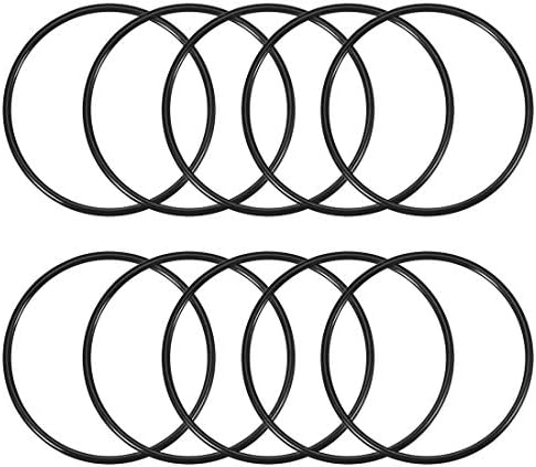 uxcell 10pcs 100x92x4mm Nitrile Rubber O-Rings Metric Sealing Gasket by uxcell