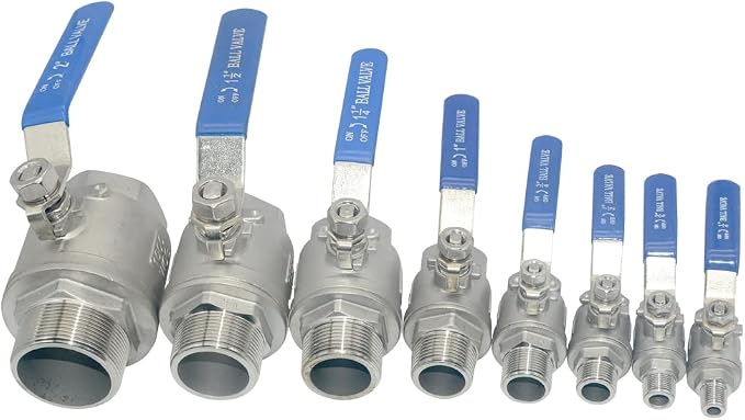 DAN SPEED Full Port Ball Valve Male x Female S304 Stainless Steel Heavy Duty - Image 8