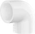 3 Inch PVC Fittings 90 Degree Elbow, Furniture Build Grade SCH40 White PVC Pipe by Unknown