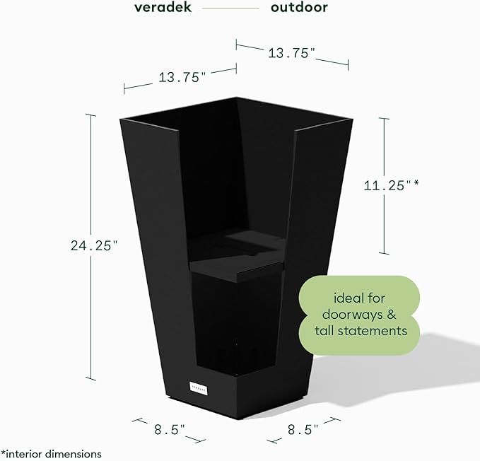 Veradek Pure Series Taper Planter - Image 2