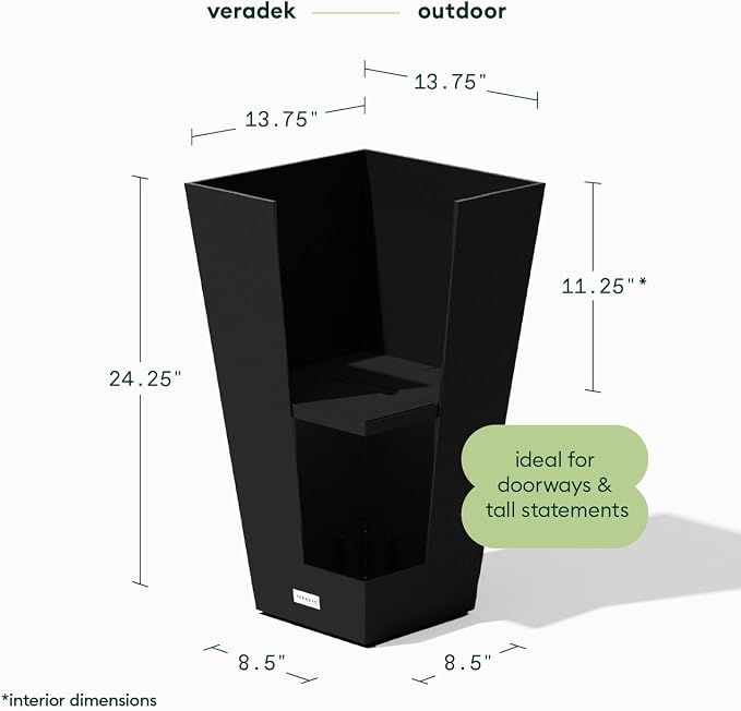 Veradek Pure Series Taper Planter - Image 2