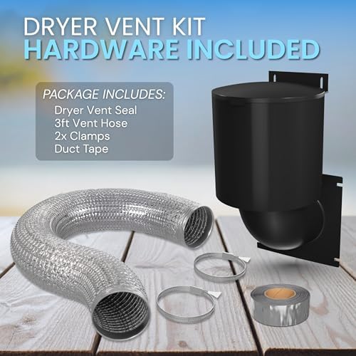 Dryer Vent Kit – 4 Inch Exterior Dryer Vent Cover - Image 2