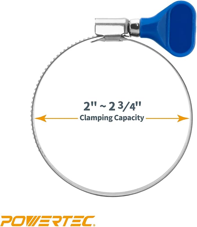 POWERTEC 70262 Stainless Steel Hose Clamp - Image 2