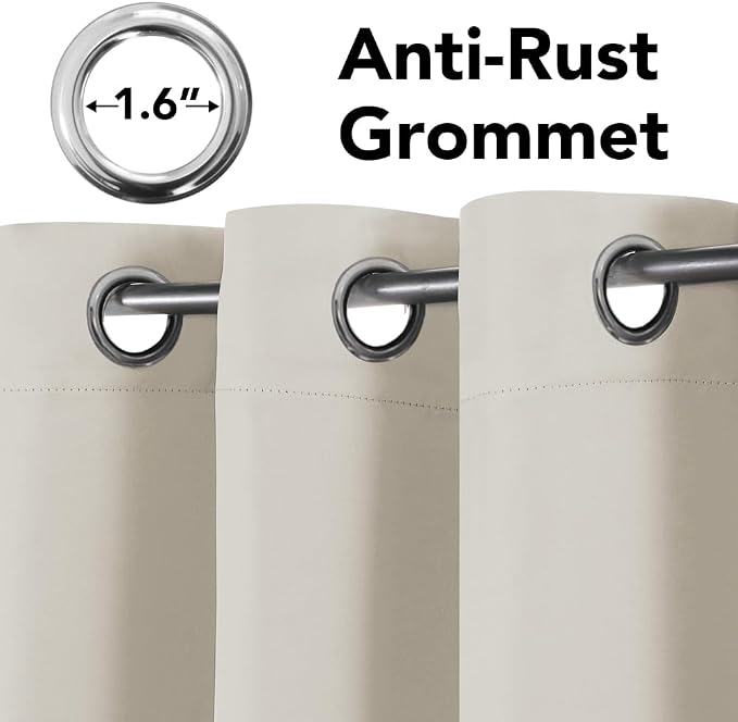 H.VERSAILTEX Ultra Soft Microfiber Thermal Insulated Antique Copper Grommet - Image 4