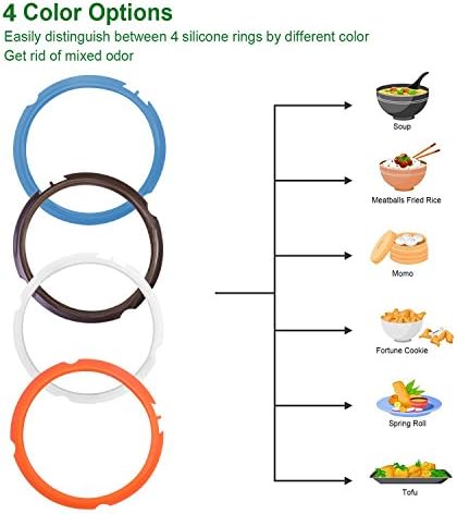 STYDDI 4-Pack Sealing Ring for Instant Pot Mini 3 Quart, Food-grade Silicone - Image 6