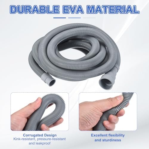 PATIKIL Washing Machine Drain Hose 5m/16.4FT - Image 5