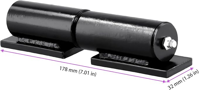 MOUYAT 4 PCS 7 Inch Heavy Duty Gate Hinges, 900lbs Capacity Weld On Barrel - Image 2