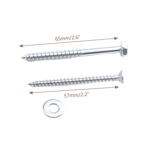 KUMGROT Toilet Floor Mounting Bolt Kit, Toilet Anchoring Screws - Image 8