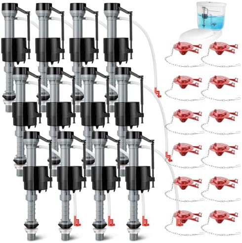 12 Sets Toilet Float Replacement Kit by Saillong