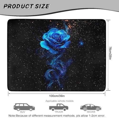ELEQIN Car Trunk Cargo Liner Non Slip Backing Cargo Mat Rear Trunk Liner Galaxy - Image 7