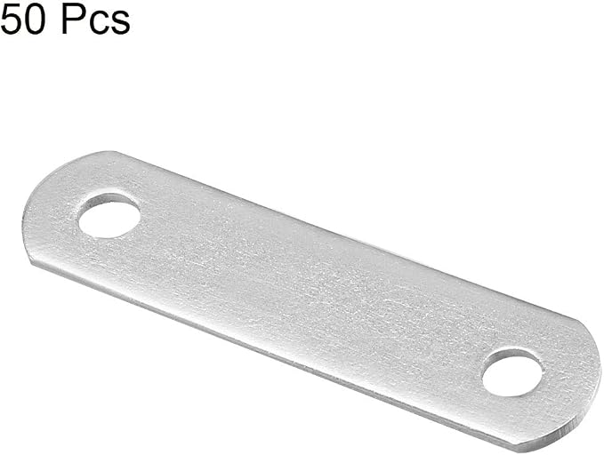 uxcell Repair Plate, Flat Fixing Mending Corner Brace Bracket Connector - Image 2