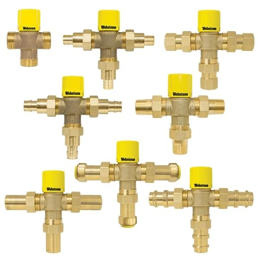3/4 Inch, LF Brass Thermostatic Mixing Valve - Image 2