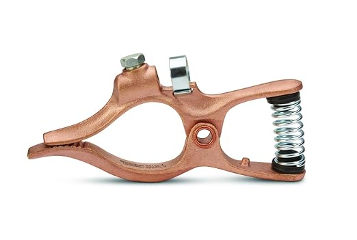 Lincoln Electric T-Series 300 Amp Brass Ground Clamp - Image 2