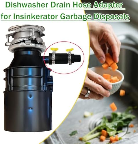 Garbage Disposal Dishwasher Connector Kit, Dishwasher Drain Hose Adapter - Image 3