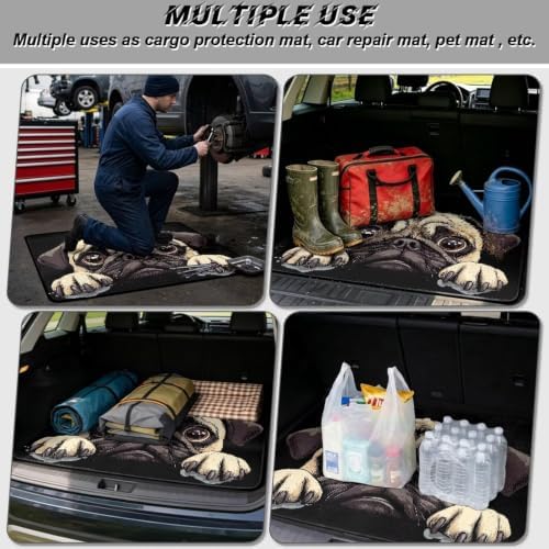 Funny Puppy Universal Car Trunk Mat 29"x39" - Image 3