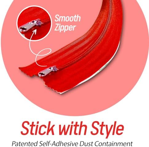 KP Operating Supply Peel and Stick Zipper 12 Pack - Image 5