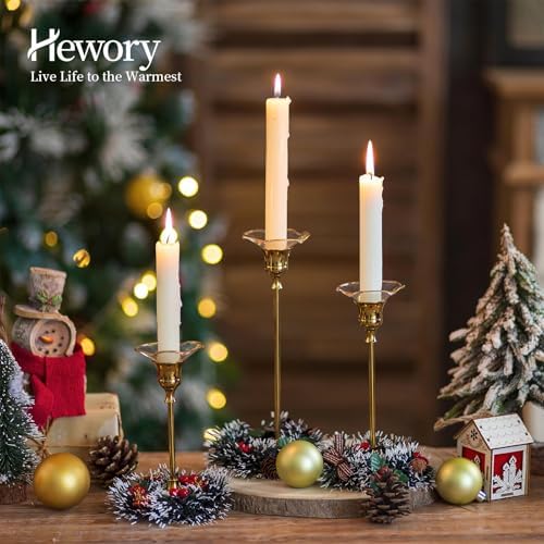 Hewory Glass Bobeches for Candlesticks - Image 6