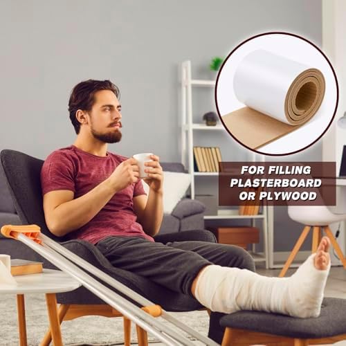 Jecery Adhesive Felt Roll, 1/4" X 6" X 1.25 Yard, Light Brown - Image 5