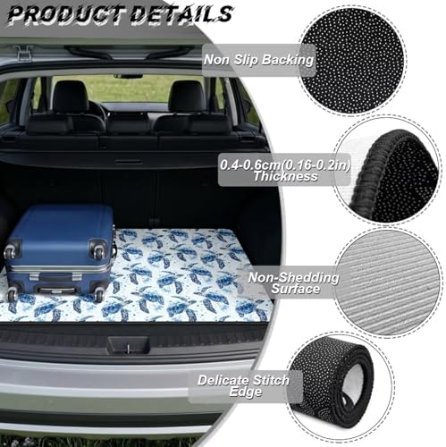 Blue Turtle Heavy Duty Cargo Mat Racing Trunk Mat Universal Waterproof Cargo - Image 6