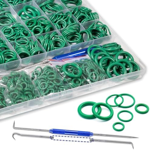 XBVV 595 Pcs Metric and SAE Air Conditioning O-Ring Kit - Image 5