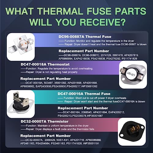 2026 UPGRADE Dryer Heating Element - Image 3