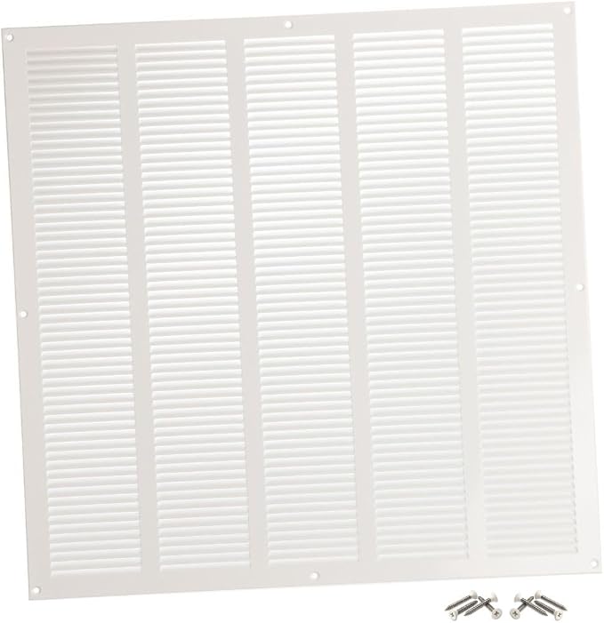 Steinberg14 White Vent Cover 18x18 by Steinberg14