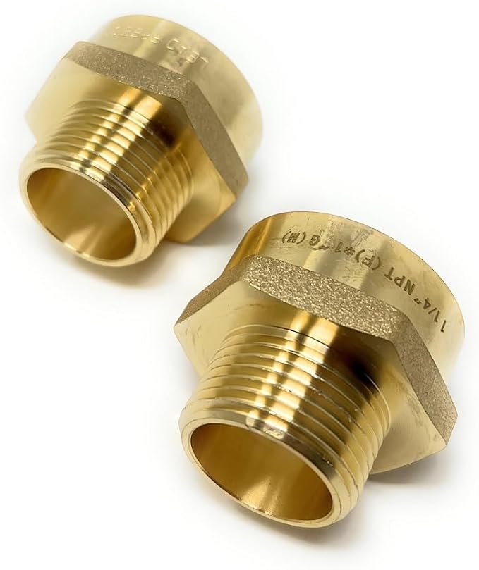 Cascada Lead-Free Brass Adapter by CascadaShowers