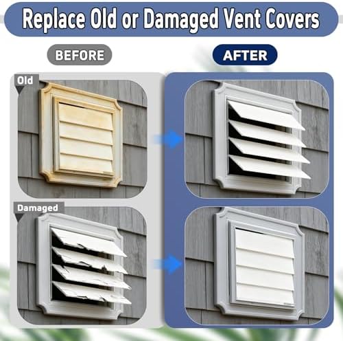 4 inch Dryer Exhaust Vent Cover Panel 8Pcs - Image 3
