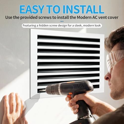 30x18 Modern AC Vent Cover, Decorative Air Vent Register Grille - Image 4