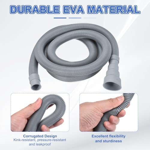 PATIKIL Washing Machine Drain Hose 3 M/9.8FT - Image 5