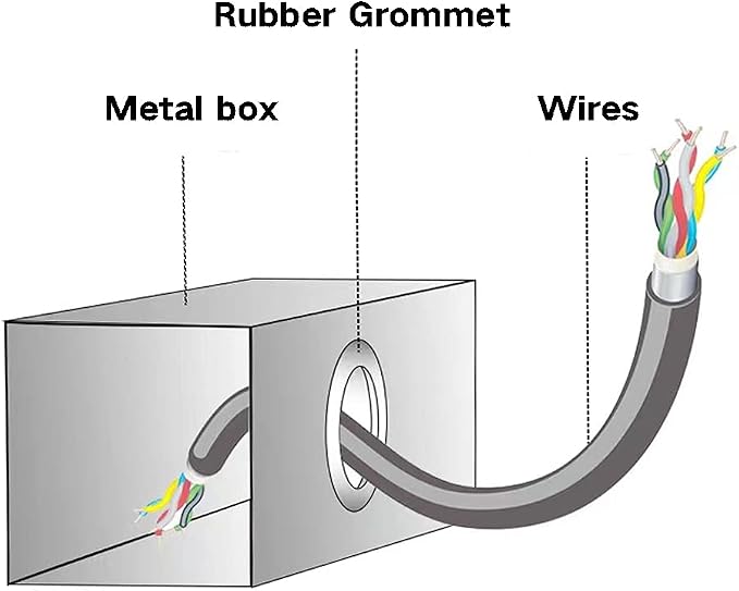Vrupin 188 Pcs Rubber Grommets Kit - Image 6
