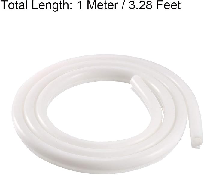 uxcell T-Slot Mount Window Weatherstrip Seal 7mm Bulb Bubble - Image 2