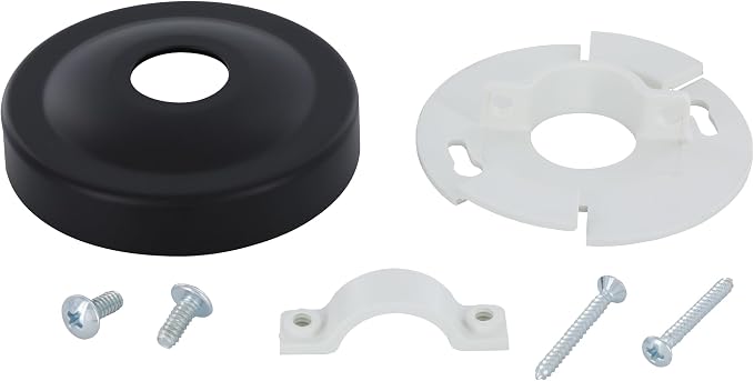 Danco 12009 Shower Arm Stabilizer Bracket and Flange Cover, 3.1 Inch, Matte - Image 5