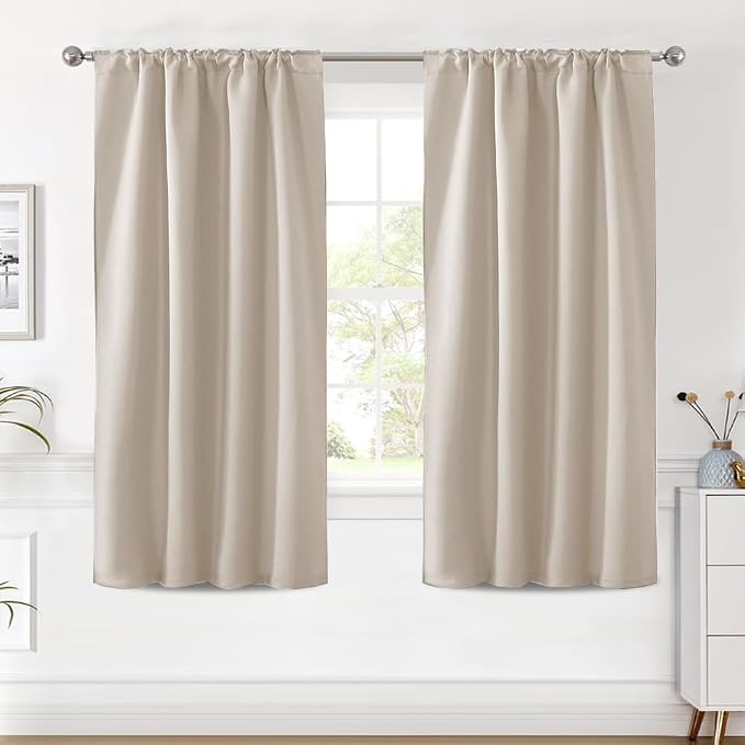H.VERSAILTEX Blackout Curtains Thermal Insulated Window Treatment Panels Room - Image 2