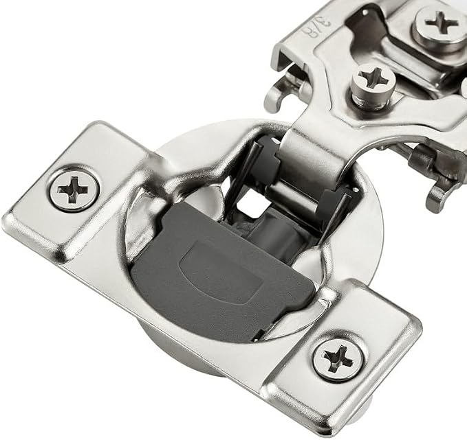 Soft Close Hinges for Kitchen Cabinet Hinges, 3/8 Inch Overlay, 10 Pack | 5 - Image 5