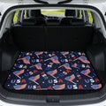 ELEQIN USA Flag Star Pattern Car Trunk Mat Cargo Liner by ELEQIN