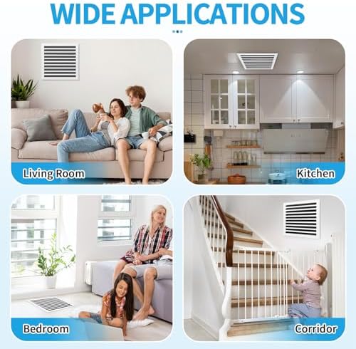 20x20 Modern AC Vent Cover, Decorative Air Vent Register Grille - Image 6