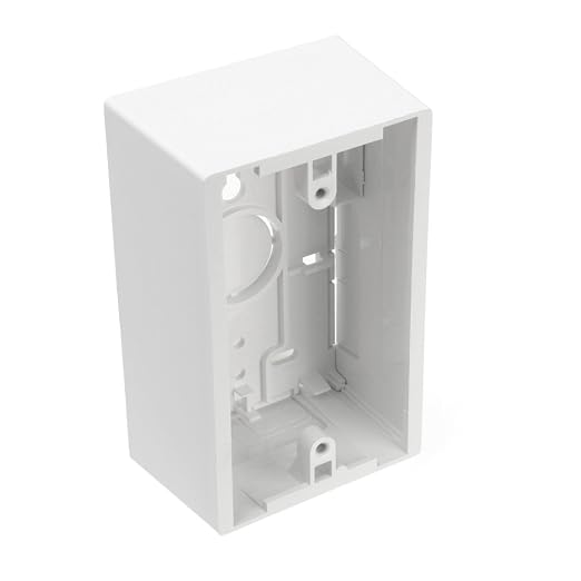 Leviton Surface Mount Backbox, Single Gang by Leviton