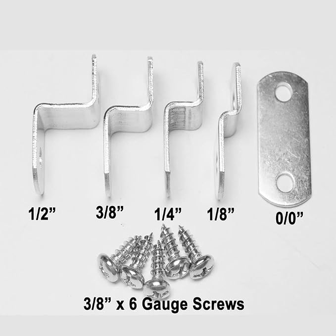 Offset Canvas Clips for Picture Framing Assorted Small Sizes - Image 2