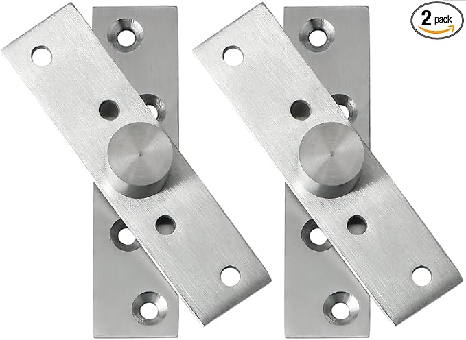Alise Pivot Hinges for Door, 2 P | Rotation Hidden Door Hinge Middle Core by Alise