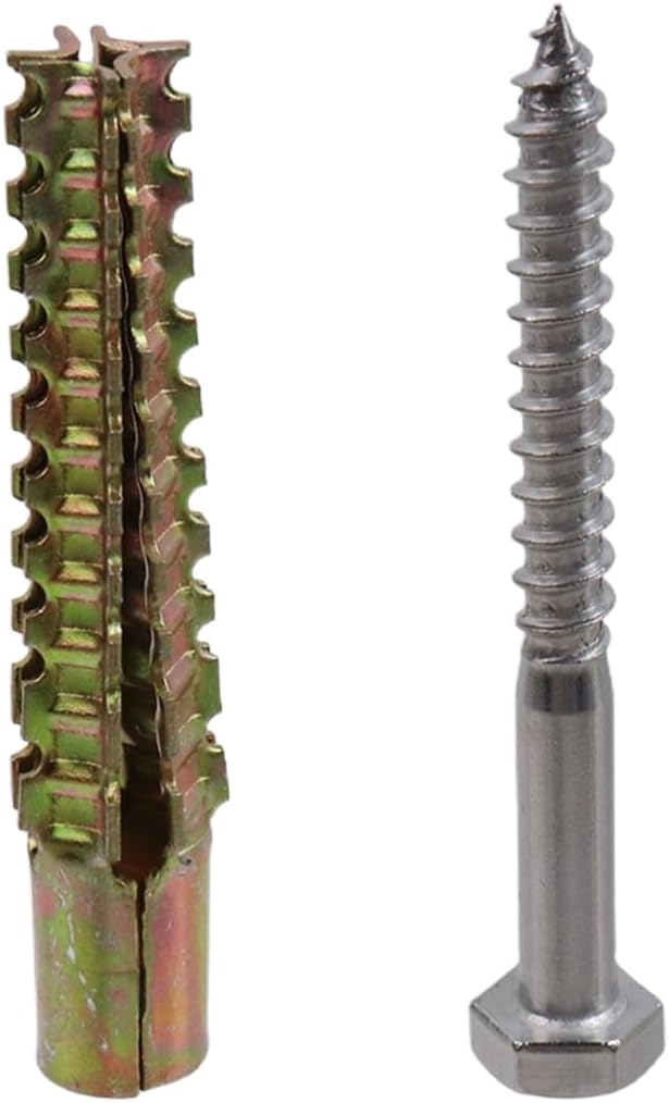 20 Pcs M8 Tree Shaped Hollow Wall Anchors - Image 3