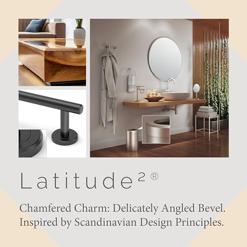 Gatco 4242MX Latitude II Towel Ring | Modern Hand Towel Holder - Image 4