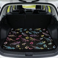 Dinosaur Skeleton Friendly Trunk Mat 29"x39" by Mintulipy