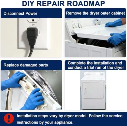 WE49X20697 Dryer Bearing Kit Replacement - Image 6