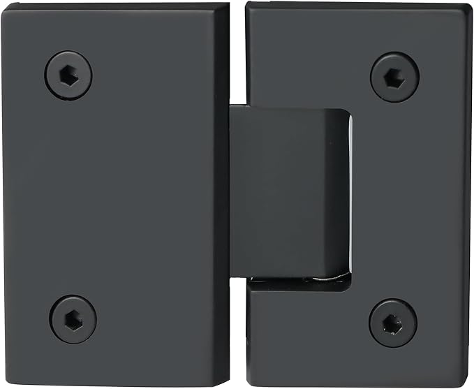 Alise Glass Shower Door Hinge, 180° Shower Hinge by Alise