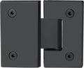 Alise Glass Shower Door Hinge, 180° Shower Hinge by Alise