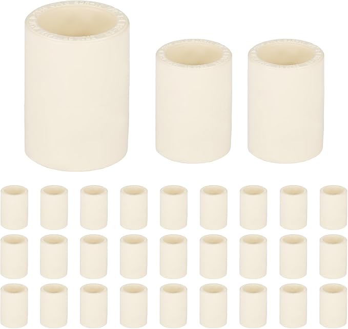 30 Pack EFIELD CPVC Coupling Adapter Fittings, 1/2" Slip x 1/2" Slip | Socket by EFIELDPEXTUBING