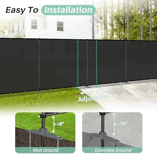 SunnyRoyal 5' x 78' Privacy Fence Screen Panel - Image 5